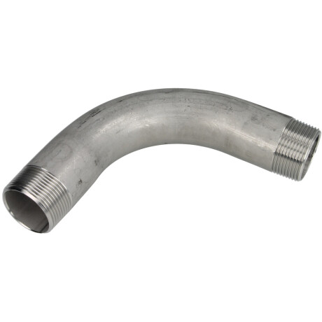 Stainless steel screw fitting bend 90° 3/8" ET/ET