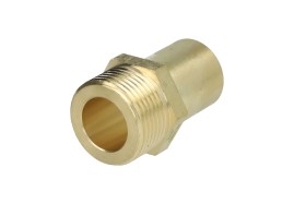 Pipe socket Ø 22 mm x 3/4" ET large contact...