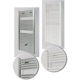 OEG badkamerradiator Vanuatu 565 W wit gebogen