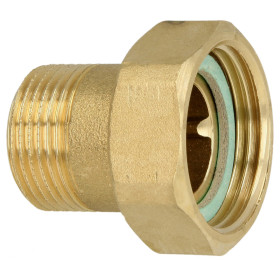 Screw connection ET/IT 1/2" x 3/4" flat-sealing...