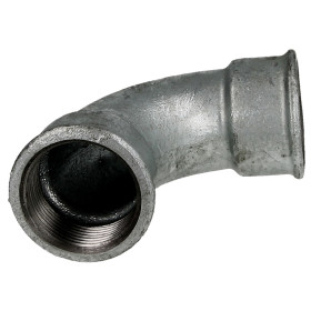 Malleable cast iron fitting short bend 90° 1...