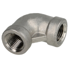 Stainless steel screw fitting elbow 90° 3/4" IT/IT