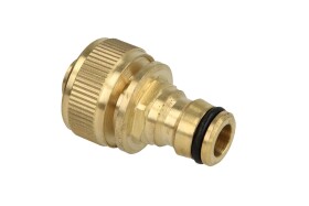 Hose connector 1/2" with plug-in couplin brass